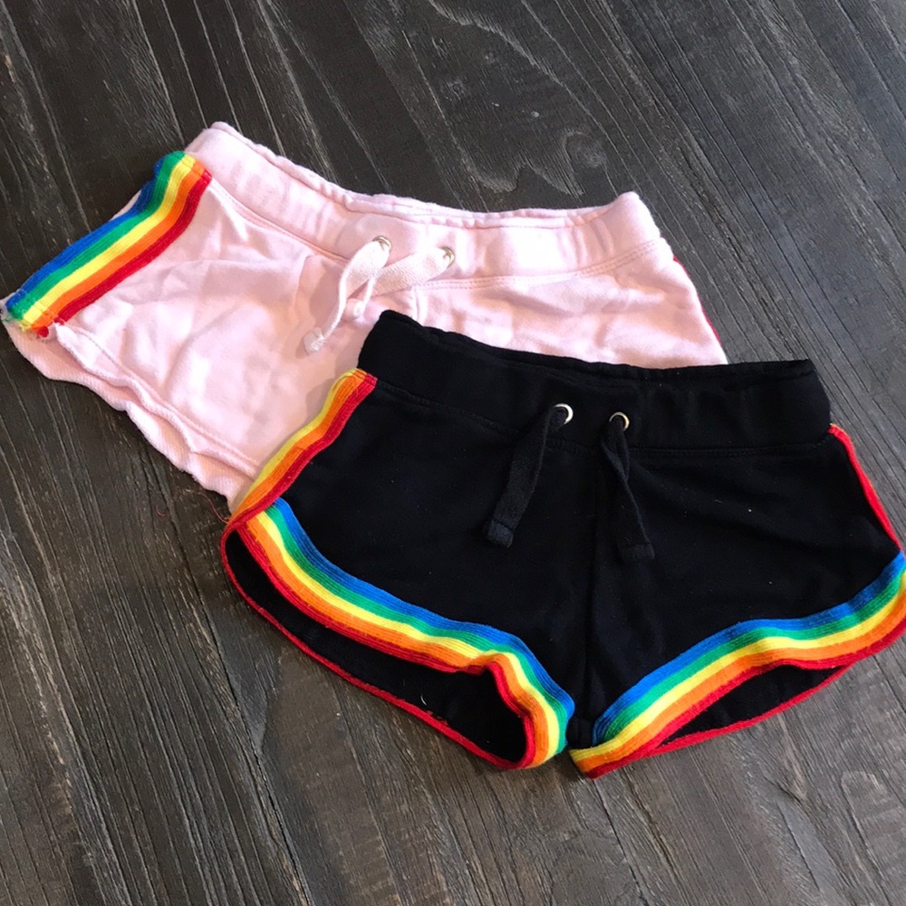 Rainbow shorts